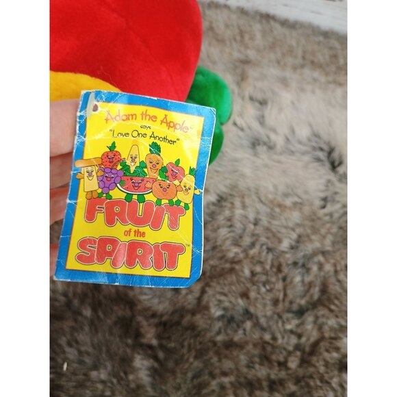 Fruit Of The Spirit "Adam The‎ Apple" Plush Toy 2004 Messiah Messengers 7" - Picture 3 of 8